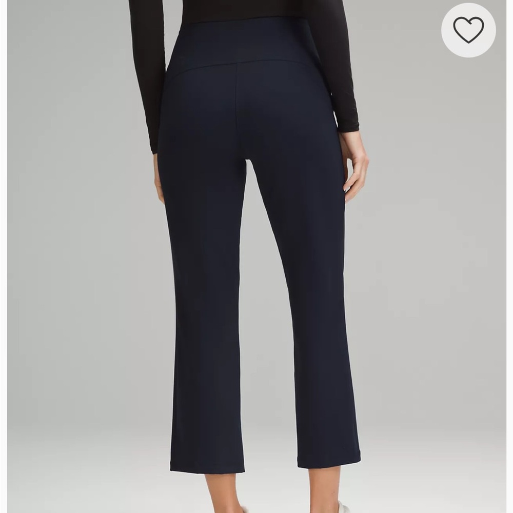Smooth Fit Pull-On High-Rise Cropped Pant - Picture 2 of 3